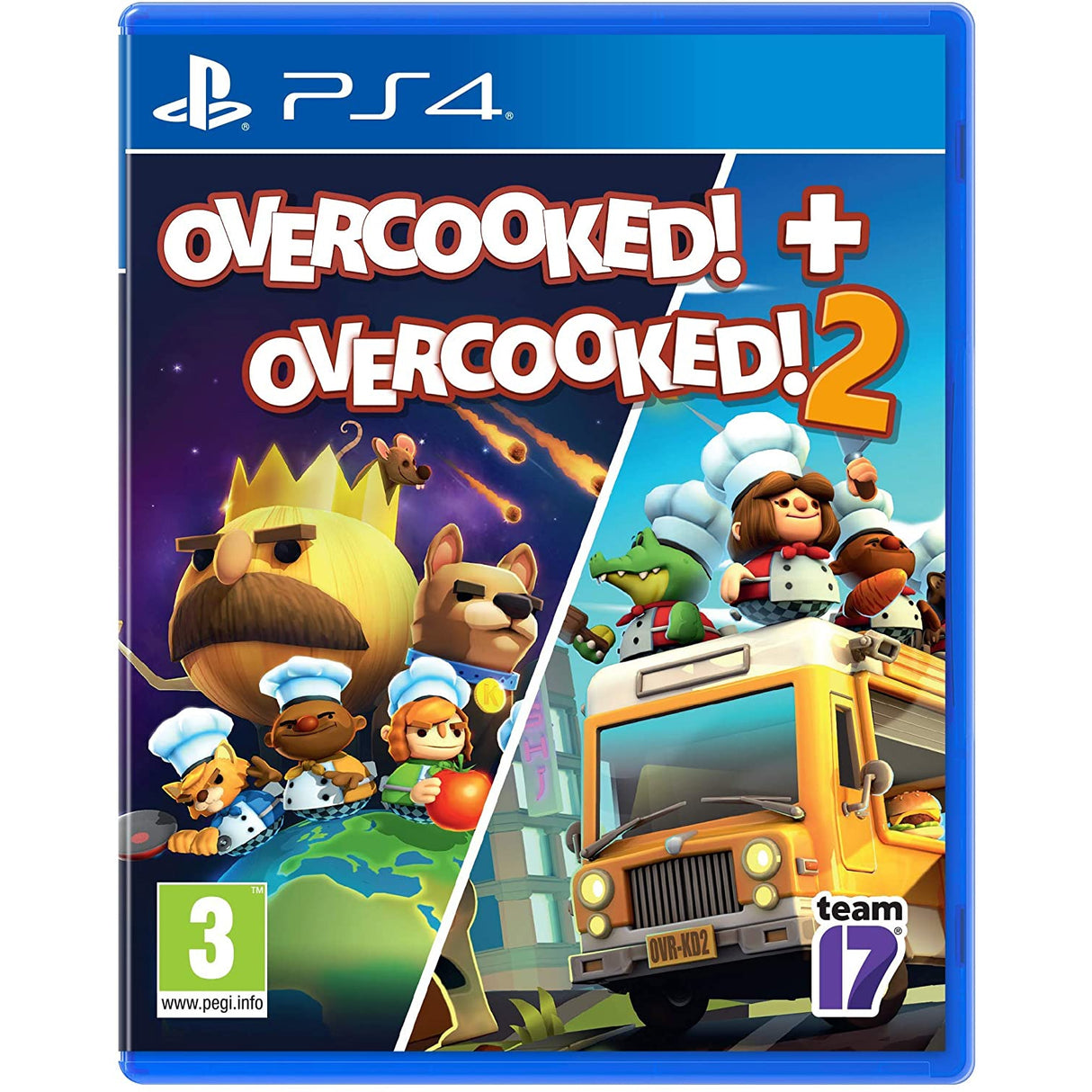 Overcooked! + Overcooked! 2 (PS4)