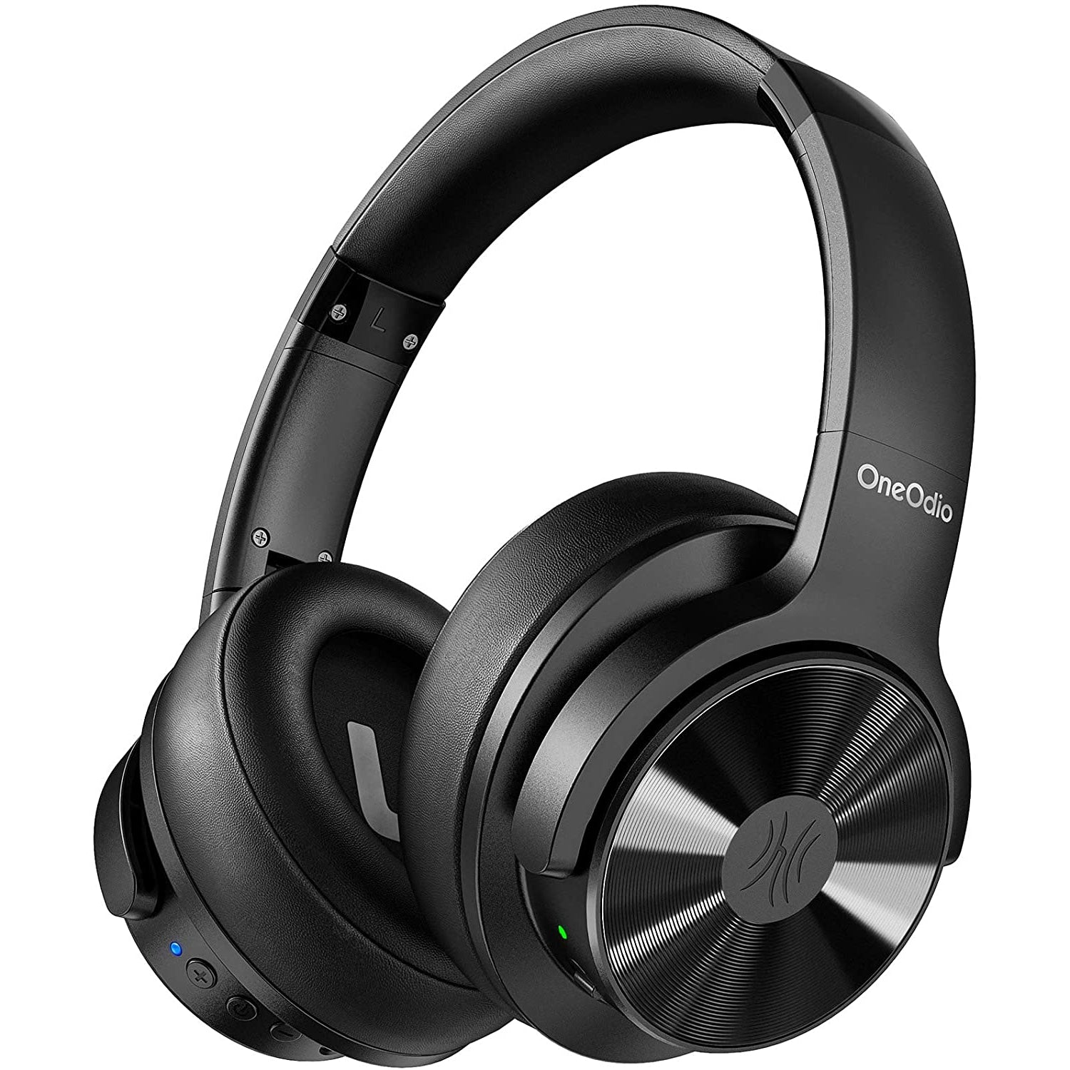 OneOdio A30 Hybrid Active Noise Cancelling Headphones - Black