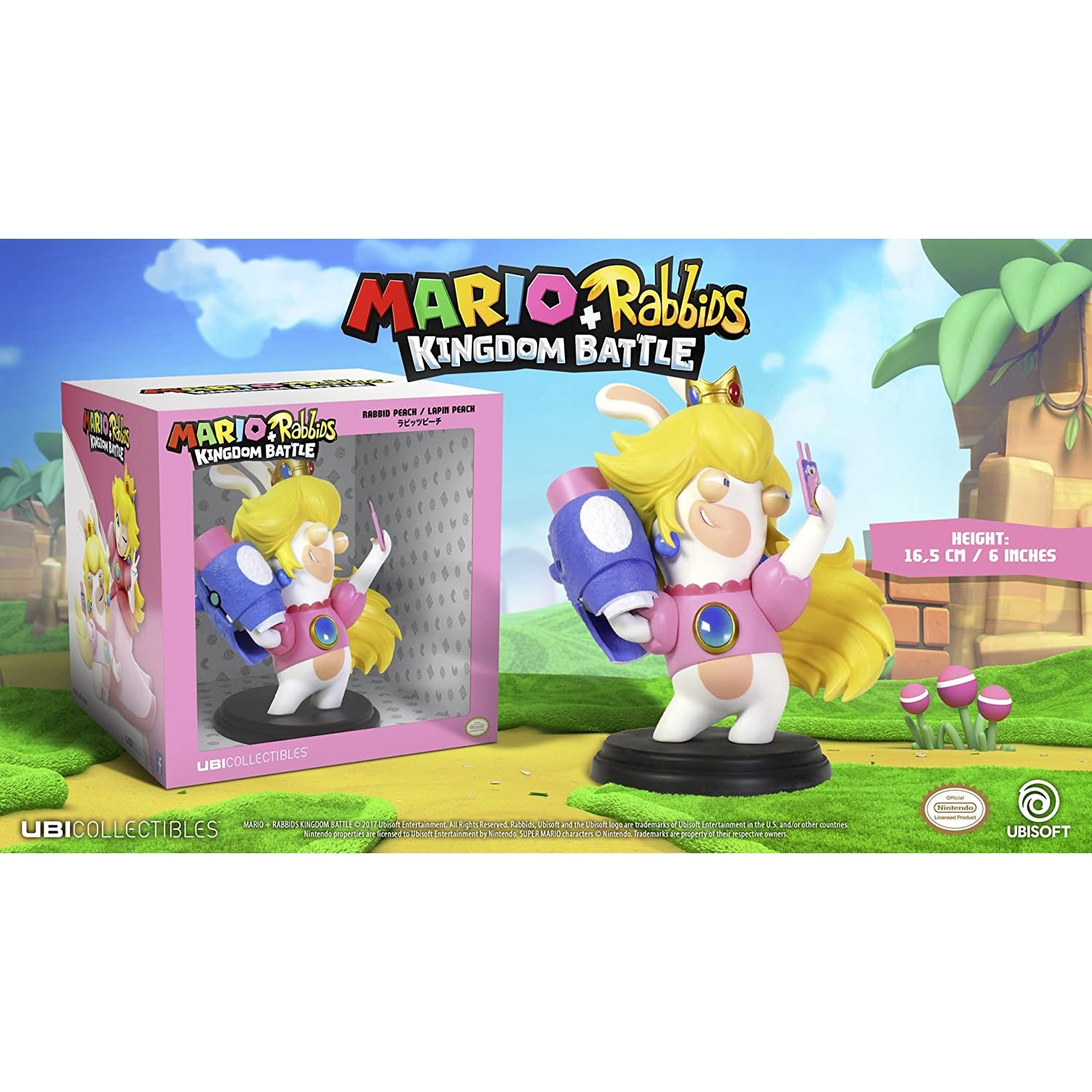 Mario + Rabbids Kingdom Battle Collector's Edition - Rabbid Peach Figure