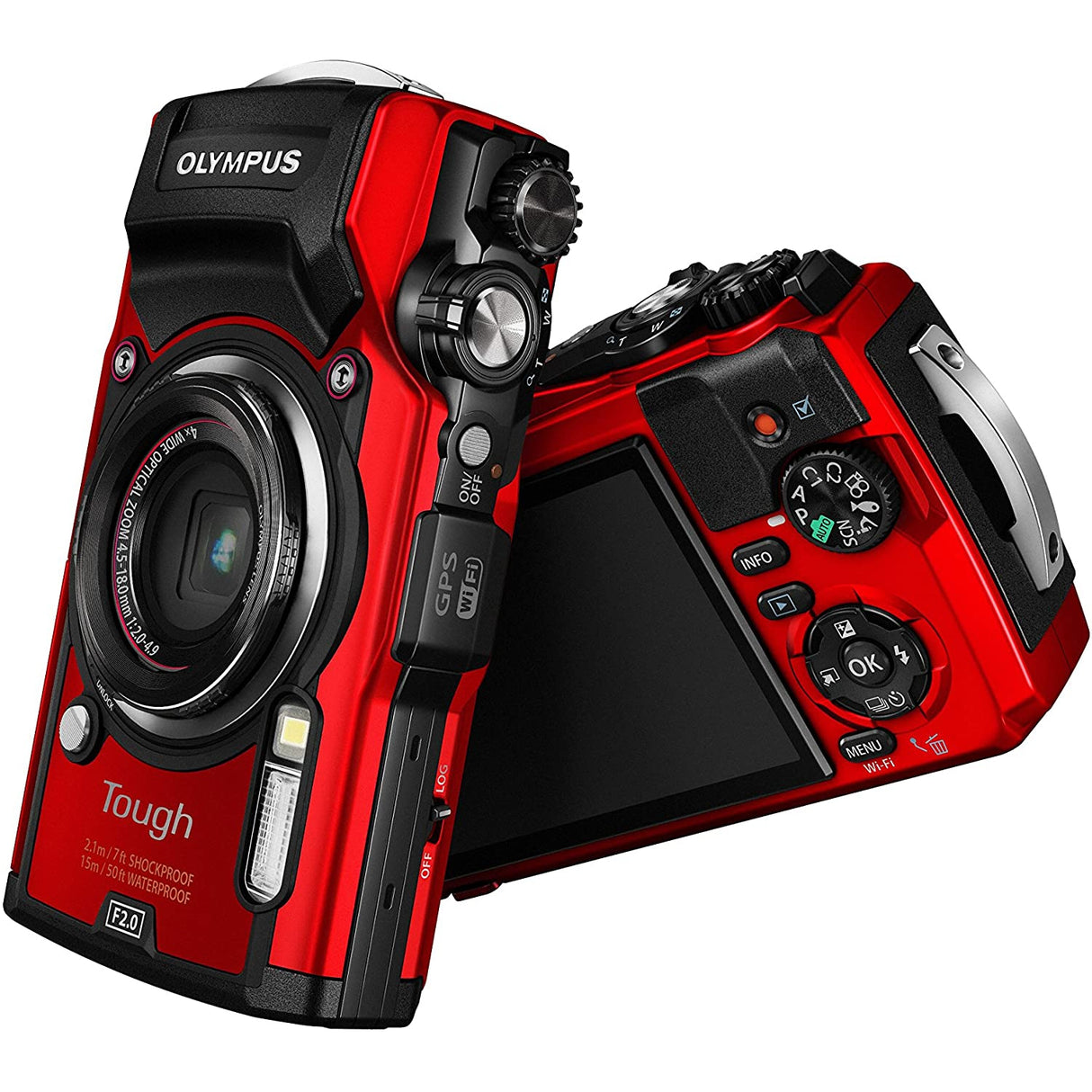 Olympus Tough TG-5 - Red Digital Camera