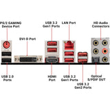 MSI X470 GAMING PLUS MAX Motherboard ATX, AM4 Socket - Refurbished Excellent