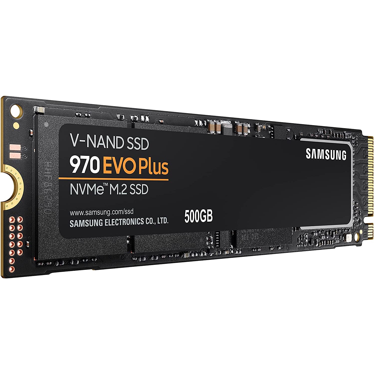 Samsung 970 EVO Plus 500GB PCIe NVMe M.2 (2280) Internal Solid State Drive (SSD) (MZ-V7S500)