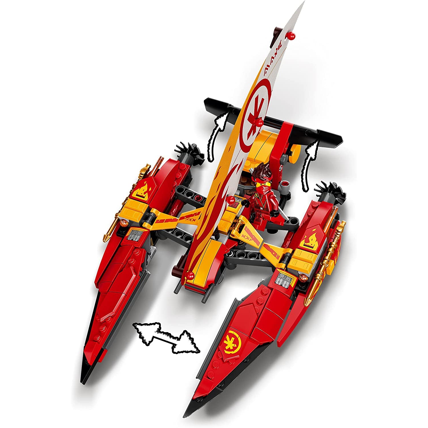 Lego 71748 Ninjago Catamaran Sea Battle