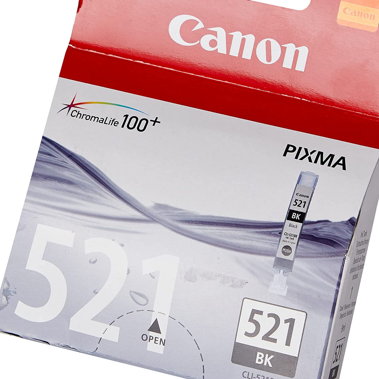 Canon Pixma CLI-521BK Ink Cartridge - Black