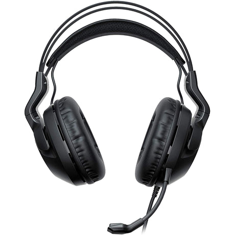 Roccat Elo X Stereo Gaming Headset for PC, Mac, Xbox, PlayStation & Mobile, Black - Refurbished Excellent