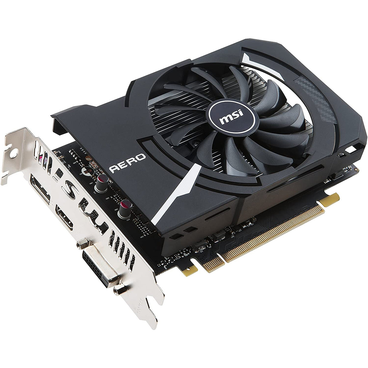 MSI GeForce GTX 1050Ti AERO ITX 4G OCV1 Graphics Card 4GB GDDR5