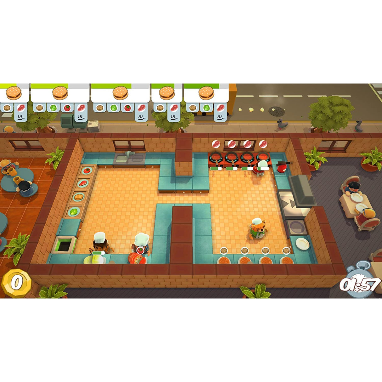 Overcooked! + Overcooked! 2 (PS4)