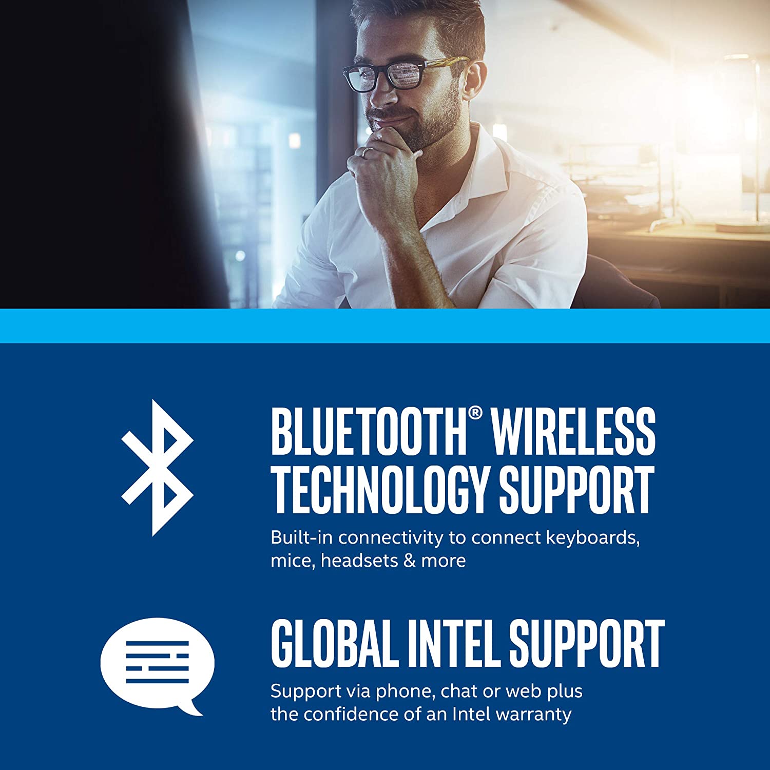 Intel Dual Band Wireless AX200 (GIG+) Network Adapter with Bluetooth 5.0 Desktop Wireless M.2 2230 Kit