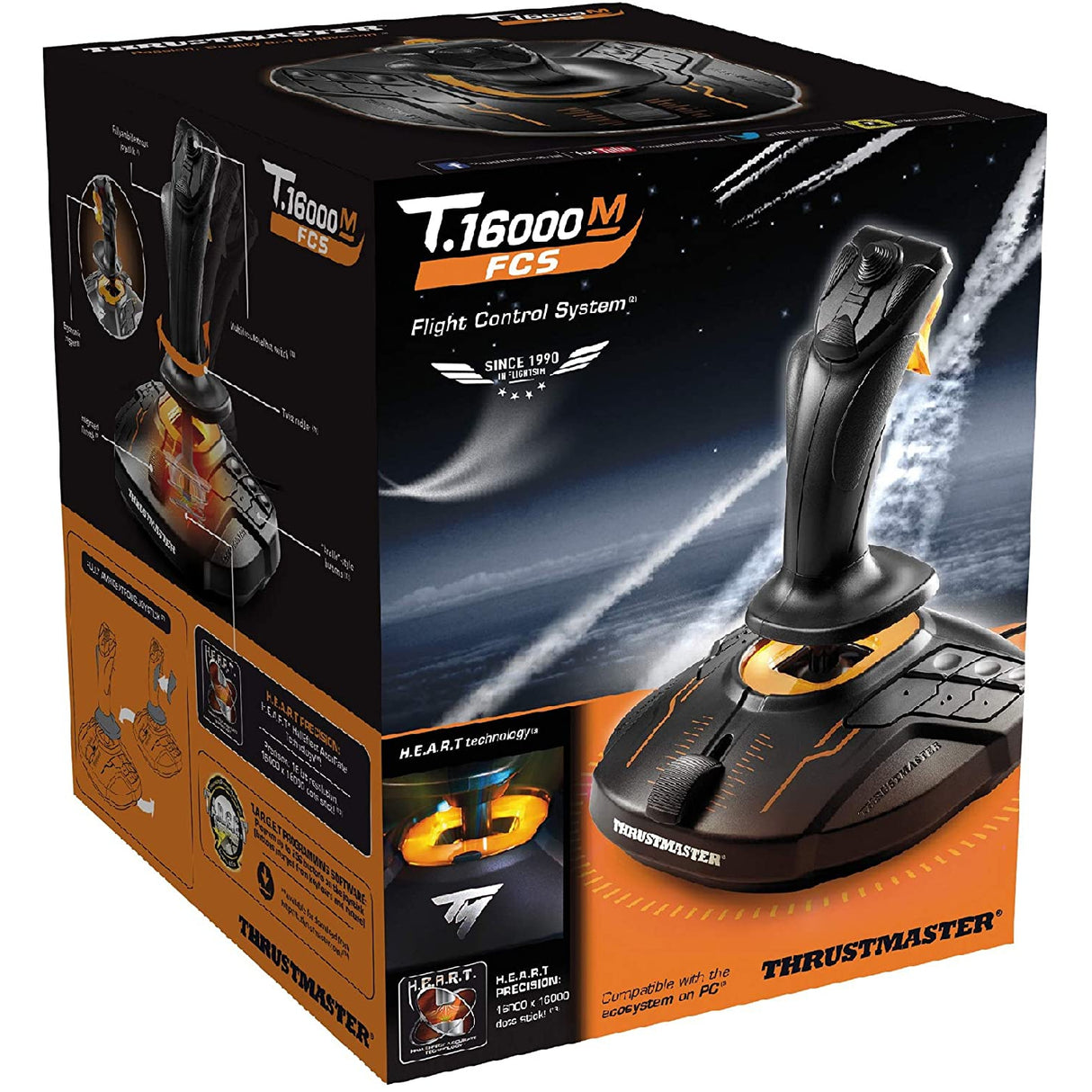 Thrustmaster T.16000M FCS Joystick - Compatible with PC