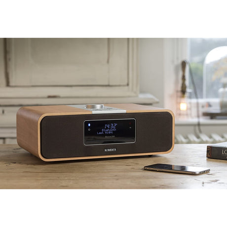 Roberts Blutune 200 DAB/DAB+/FM/CD/USB/SD/Bluetooth Sound System - Wood - Refurbished Excellent