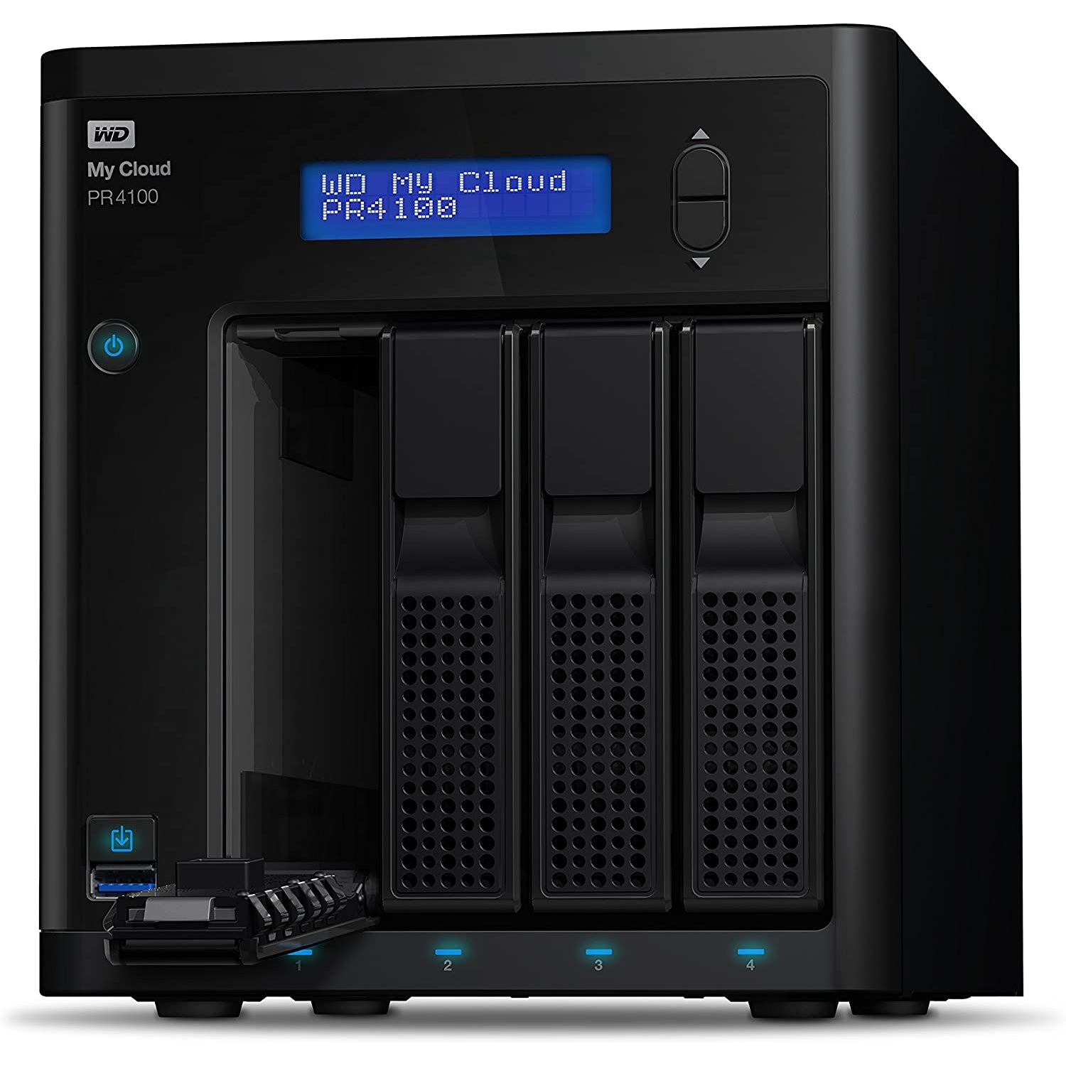 WD 56 TB My Cloud Pro PR4100 Professional Series 4-Bay Network Attached Storage