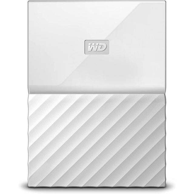 Western Digital My Passport External Hard Drive - White