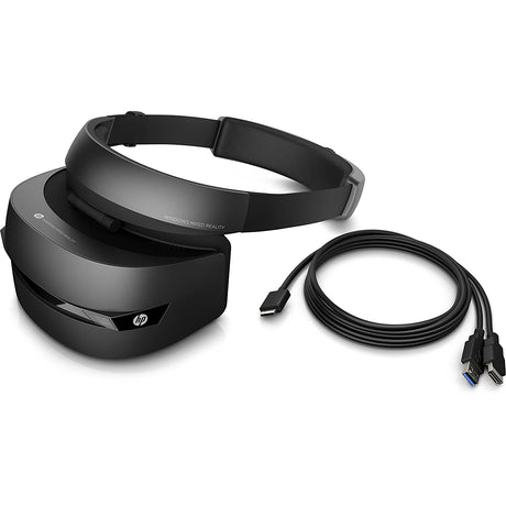 HP Windows Mixed Reality Headset with Controllers – Black (2MJ36EA#ABB) - Grade A