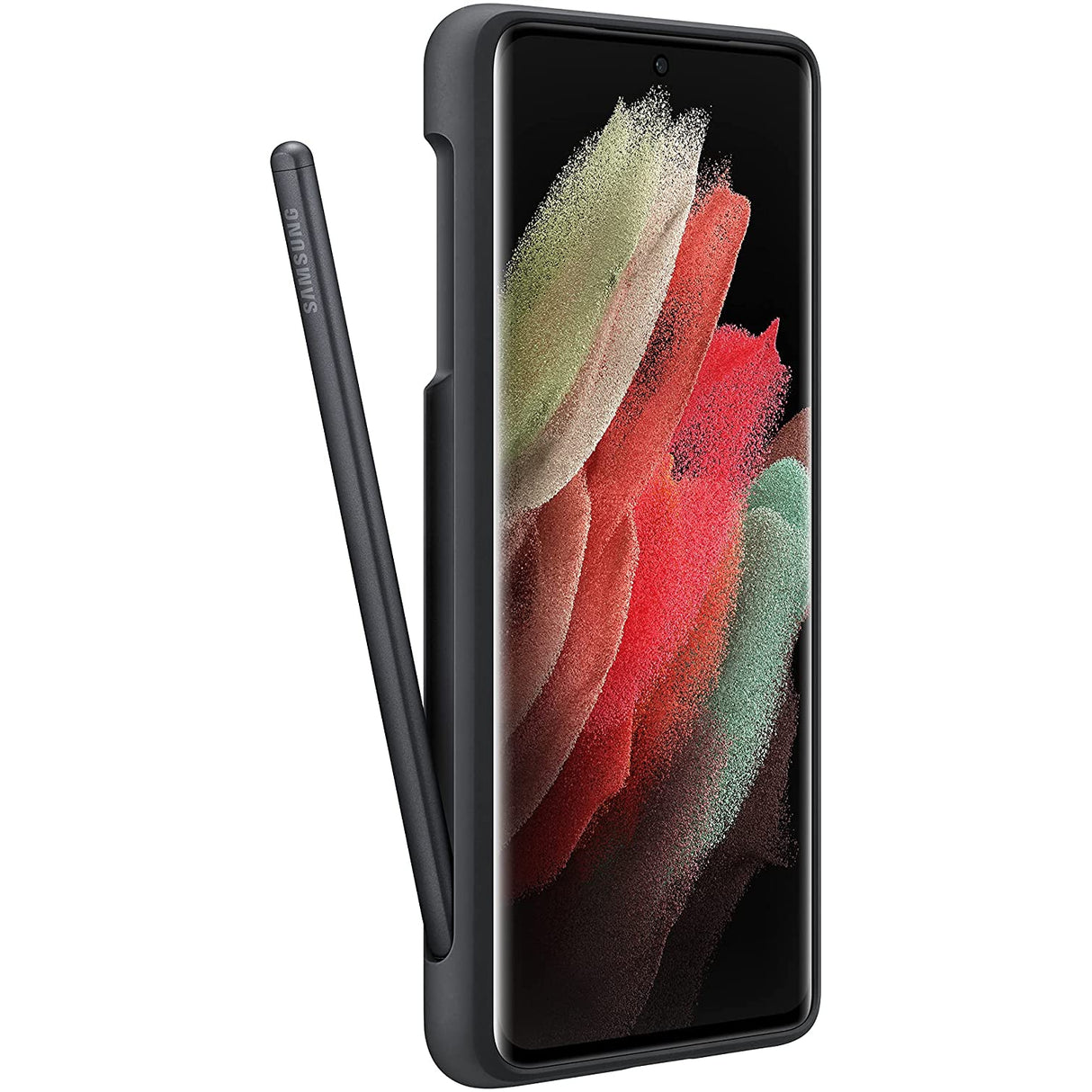 Samsung Galaxy S21 Ultra 5G Silicone Cover with S Pen Black - 6.9 inches