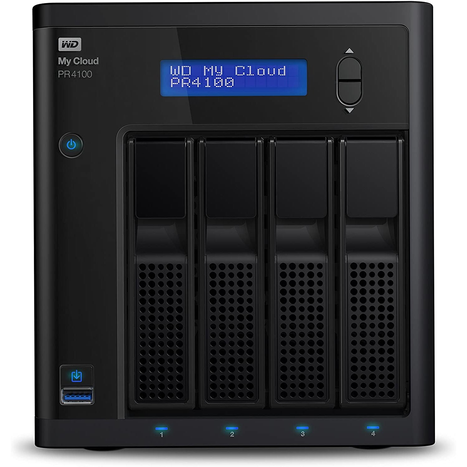 WD 56 TB My Cloud Pro PR4100 Professional Series 4-Bay Network Attached Storage