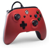 POWER A Enhanced Xbox One Wired Controller - Crimson Fade
