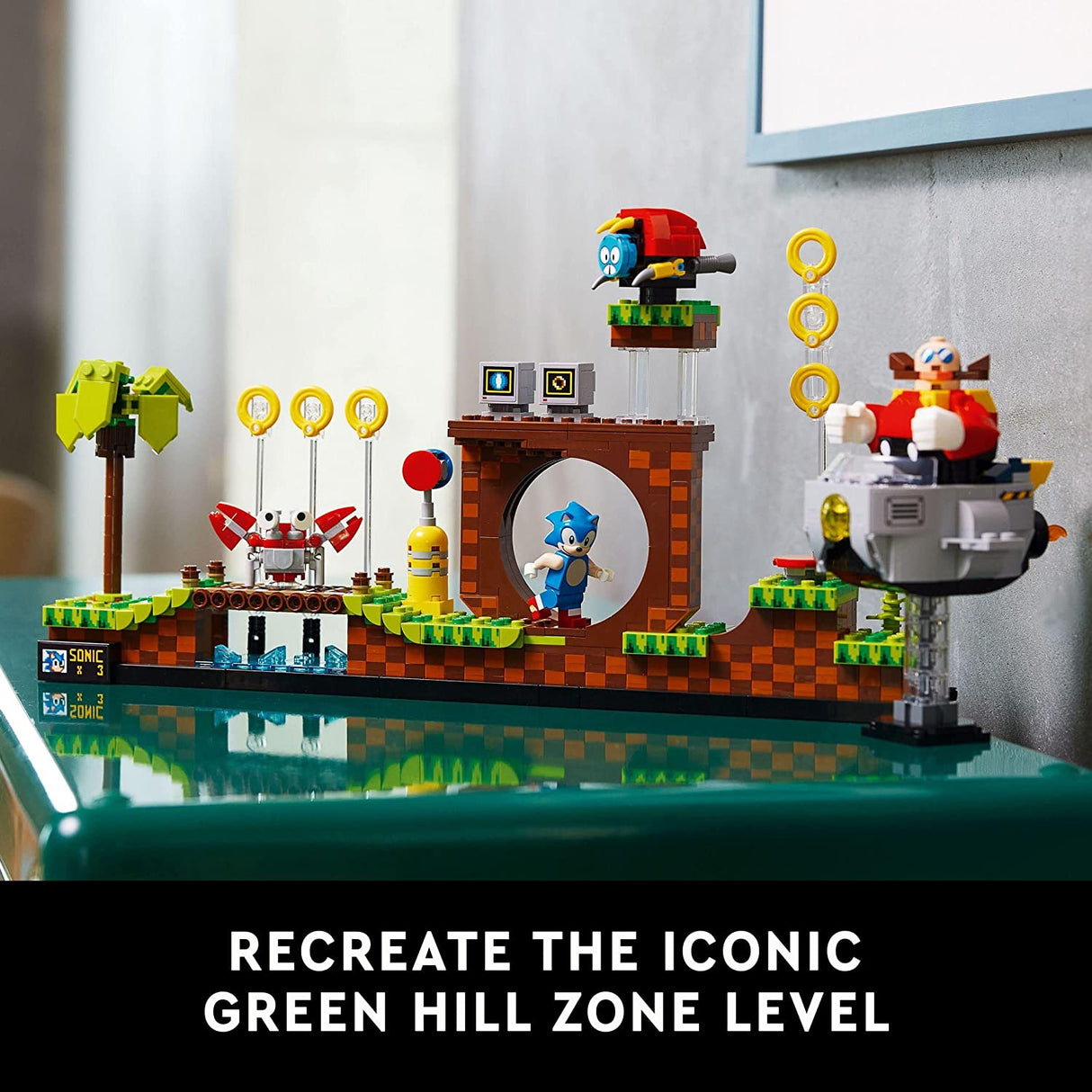 LEGO Ideas 21331 Sonic the Hedgehog - Green Hill Zone Set