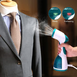 homeasy Clothes Steamer 5 in 1 Handheld Steam Iron - Green