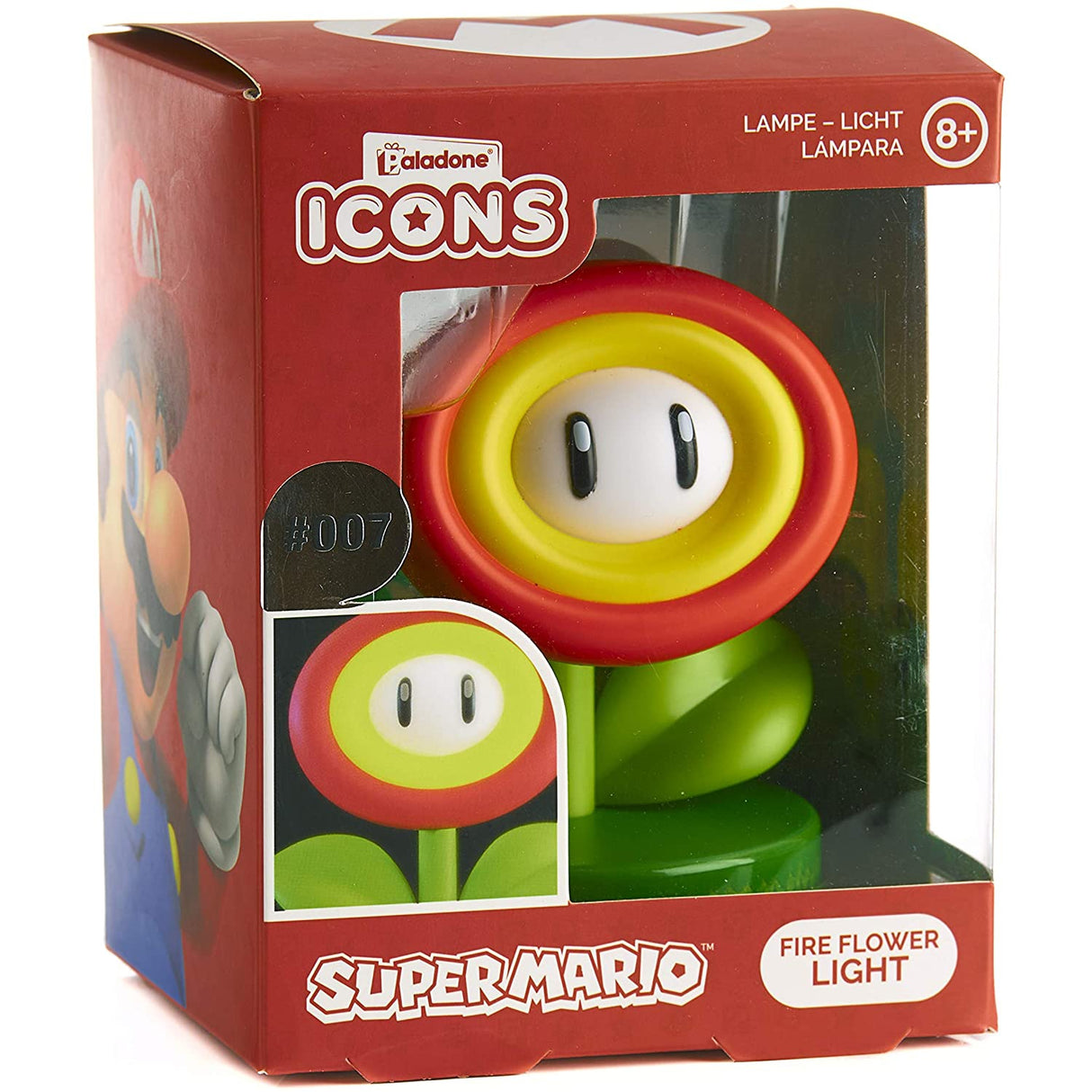 Paladone Super Mario Fire Flower Icon Light