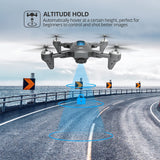 Deerc D10 Foldable Drone with Camera for Adults 1080P HD