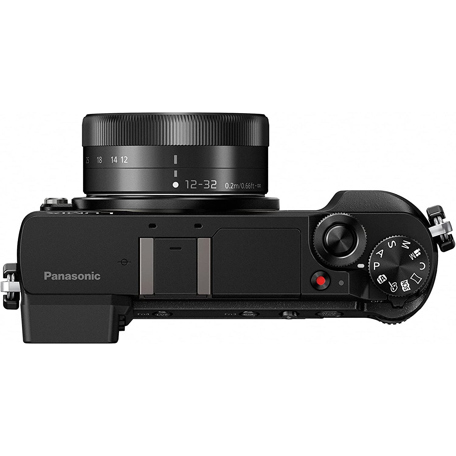 Panasonic DMC-GX80KEBK Lumix Compact Digital Camera with 12-32mm Lens, Black
