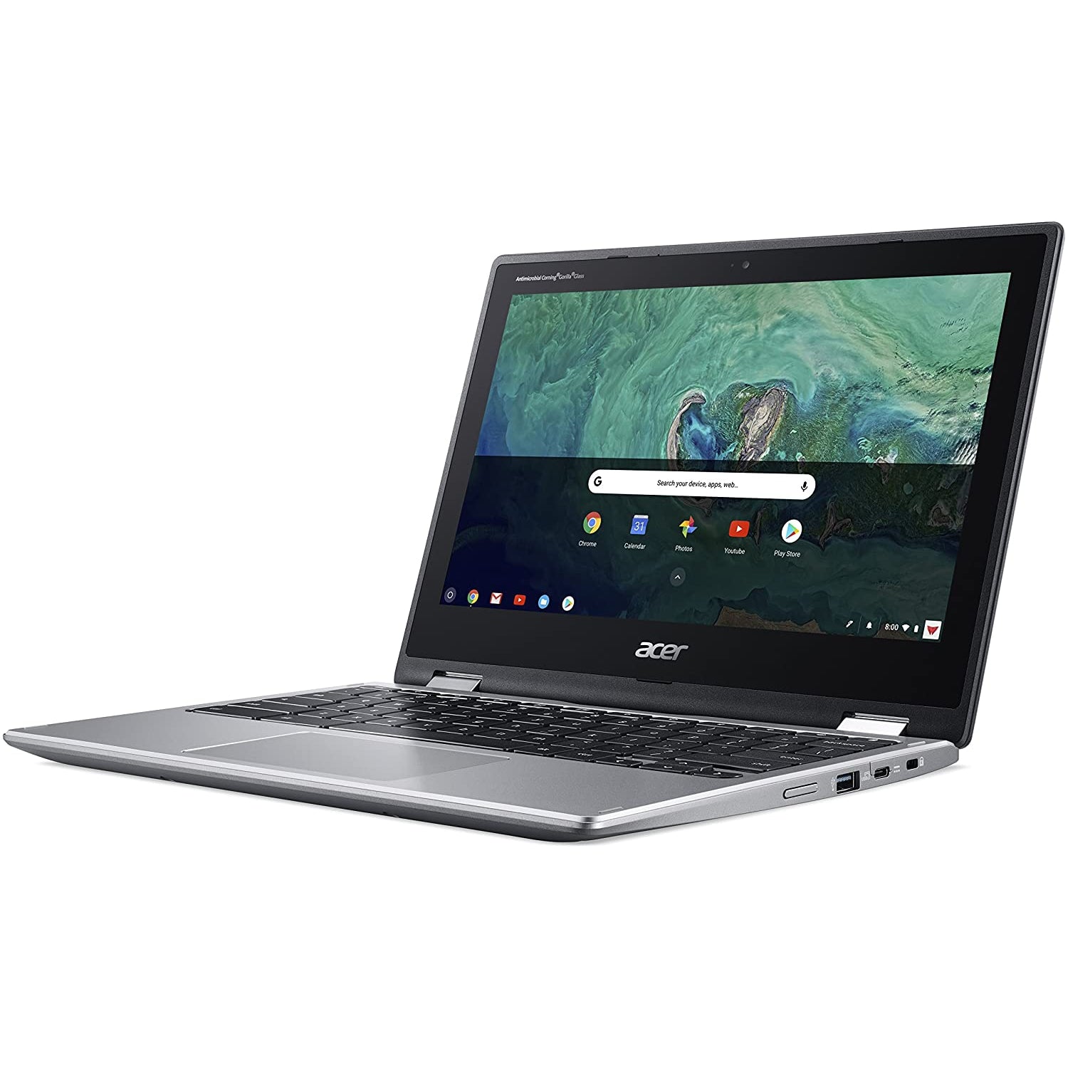 Acer Chromebook CP311-1HN, Intel Celeron N3450, 4GB RAM, 32GB eMMC, 11.6 inch, Silver