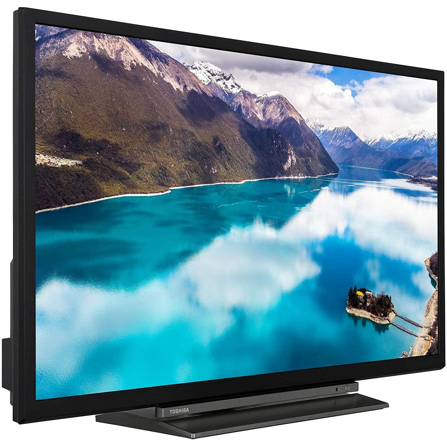 Toshiba 24WL3A63DB (2019) LED HD Ready 720p Smart TV, 24” with Freeview Play, Black