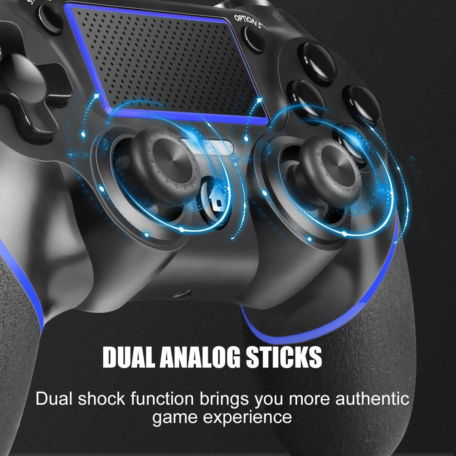 Gray blue ps4 best sale controller