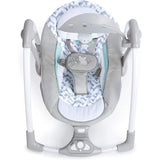 Ingenuity ConvertMe Portable Swing - Raylan, 5 Swing Settings, 12 Soothing Melodies