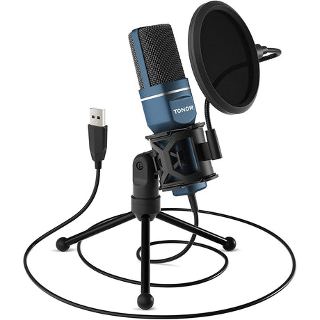 Tonor TC-777 USB Computer Condenser Microphone