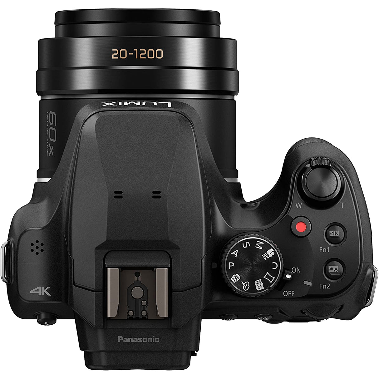 Panasonic Lumix DC-FZ82 Bridge Camera, 4K UHD, 18.1MP, 60x Optical Zoom, Wi-Fi, Live Viewfinder, 3" LCD Touch Screen