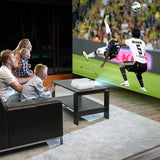 Bacar Smart LED Projector with Projector Screen