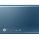 Samsung Portable SSD T5 External Hard Drive 500GB - Blue