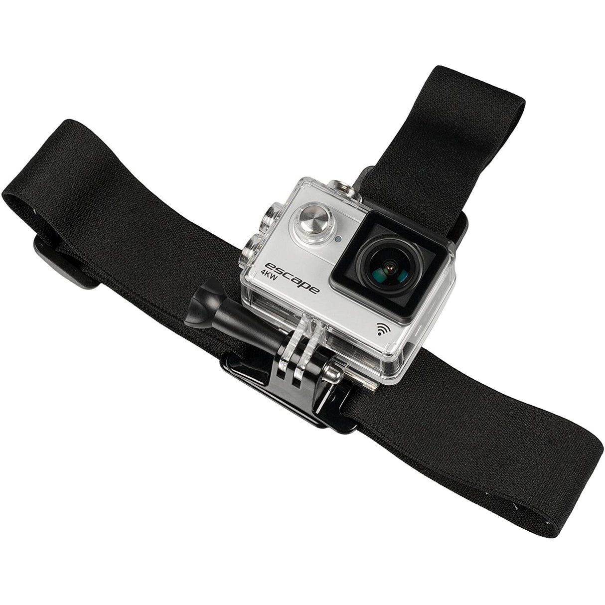Kitvision Adjustable Head Strap Mount Harness for Action Cameras - Black