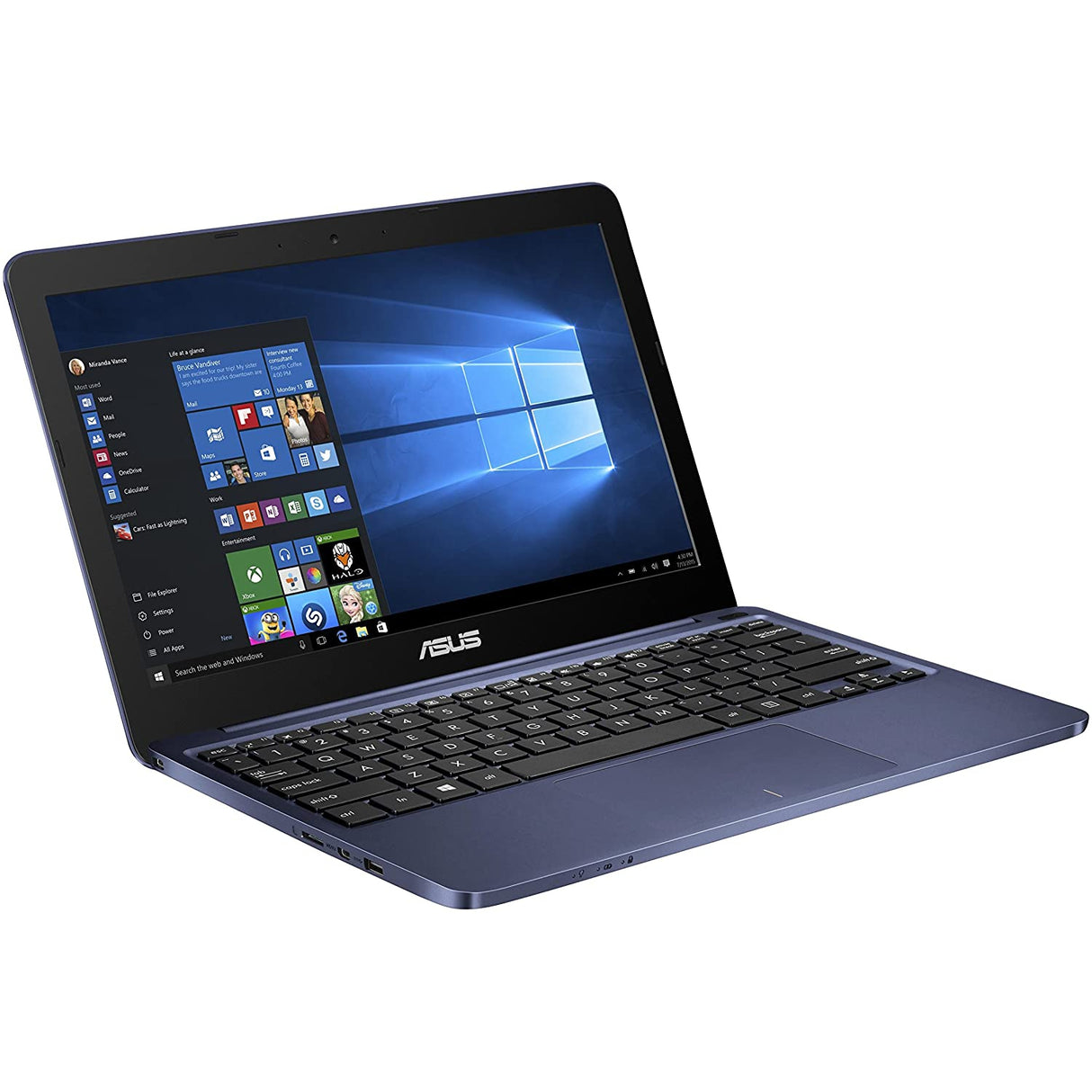 ASUS VivoBook E200HA-FD0004TS, Intel Atom, 2GB RAM, 32GB HDD, 11.6" - Blue