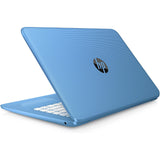 HP 14-CB007NA 14" Laptop, Intel Celeron, 4GB, 32GB, 3RN80EA#ABU, Blue