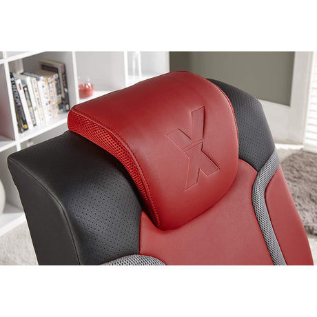 X Rocker Vision 2.1 Wireless Pedestal Chair - Black / Red