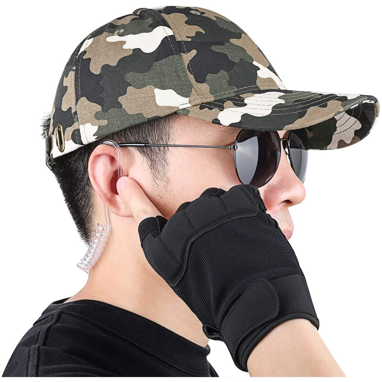 COODIO Flexible Earpiece Security Headset