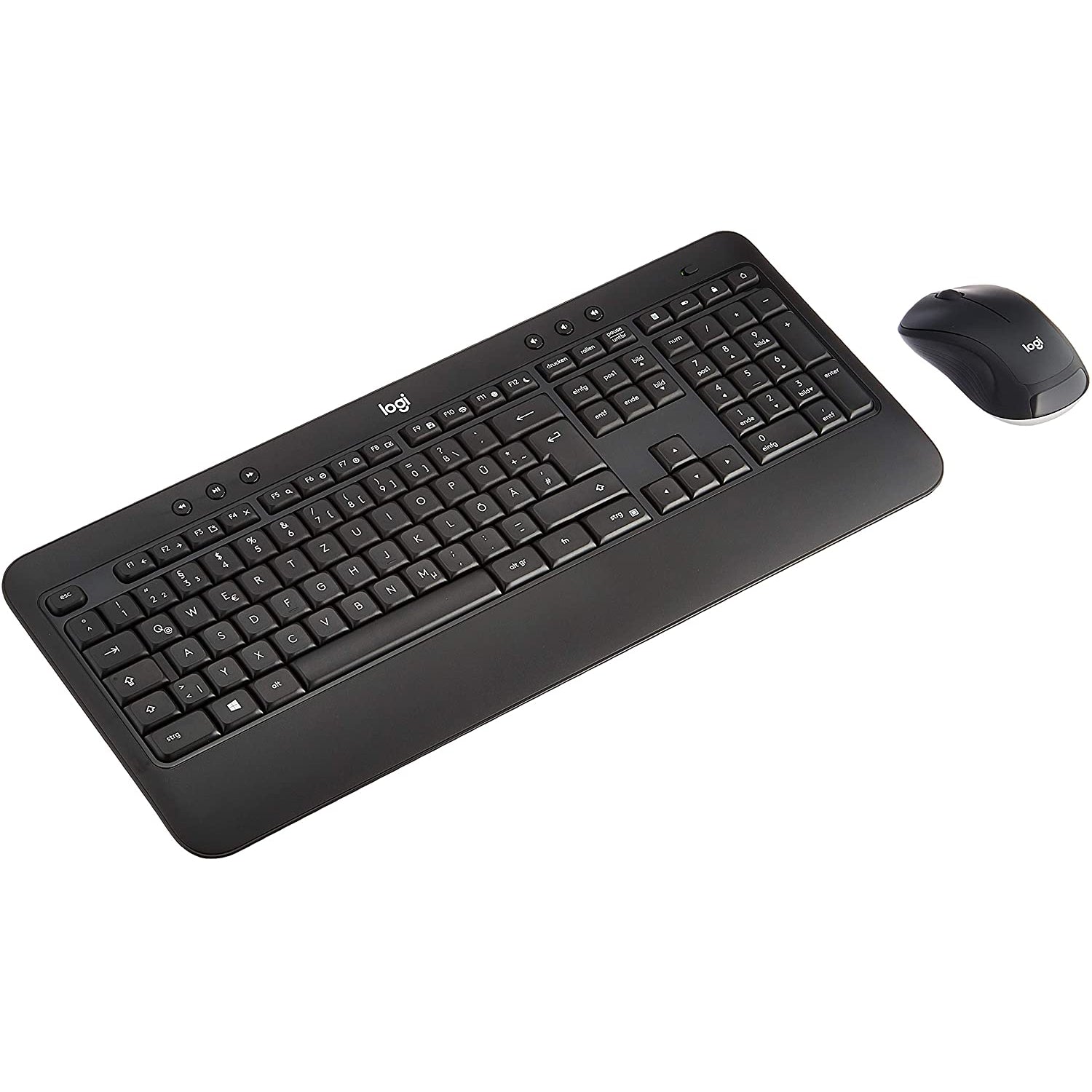 Logitech MK540 Wireless Keyboard and Mouse - Black