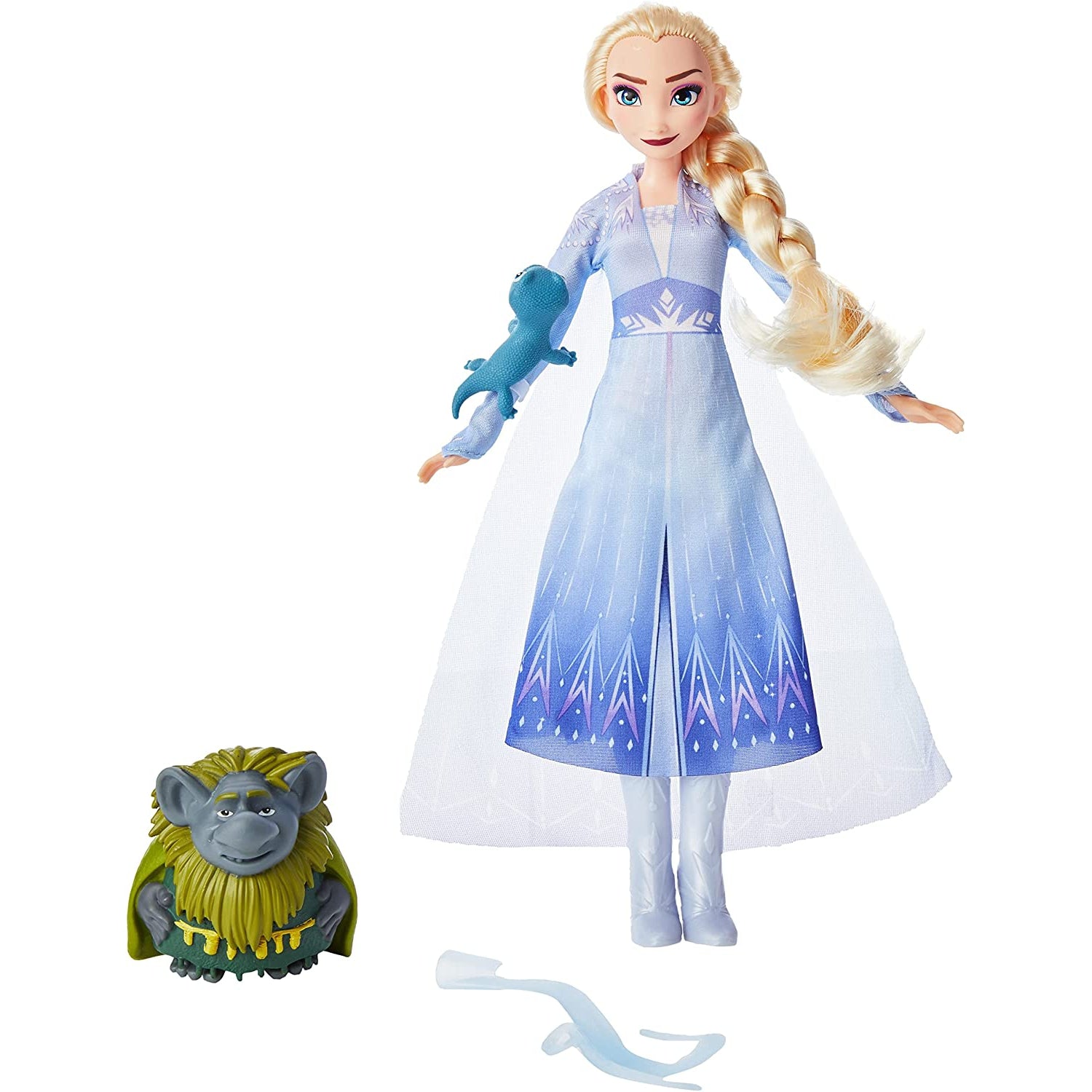 Disney Frozen Elsa Fashion Doll With Pabbie and Salamandra