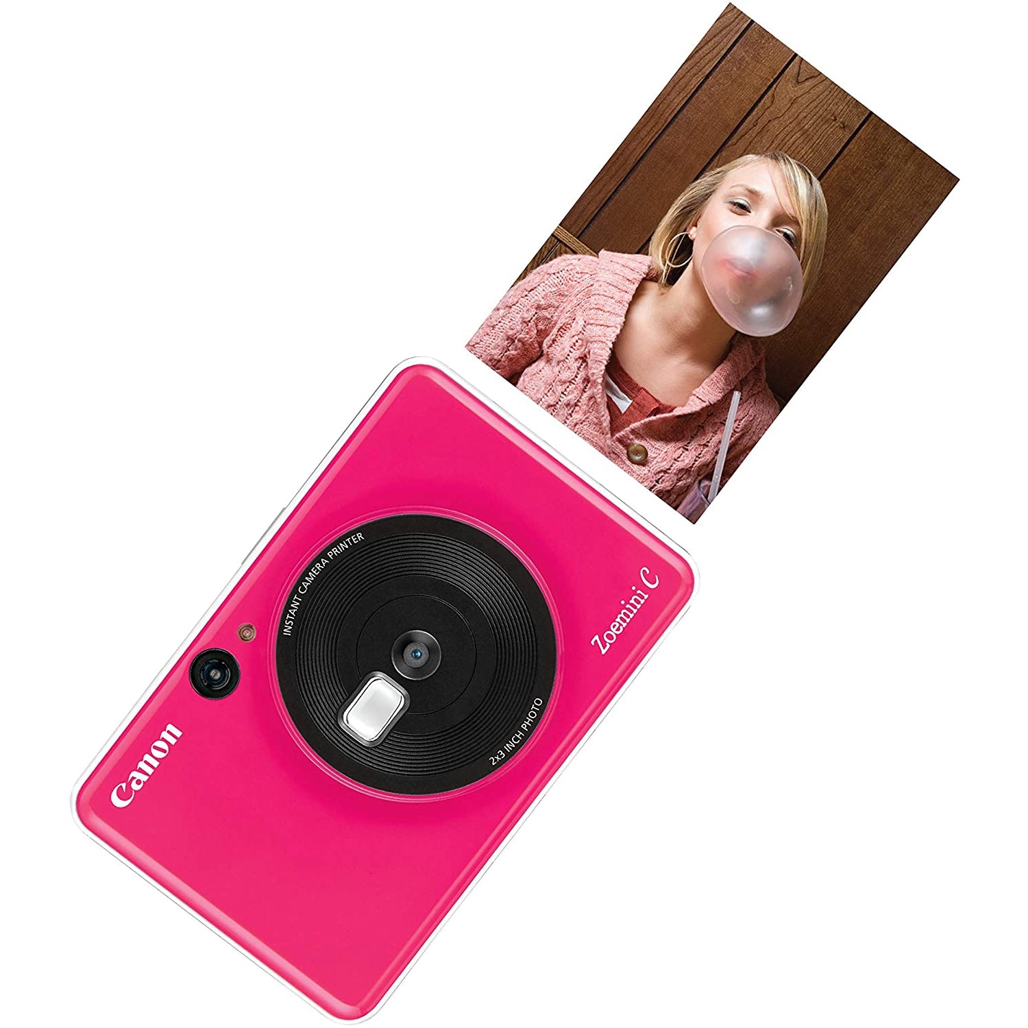 Canon Zoemini C Instant Camera & Mini Photo Printer – A pocket-sized camera printer with selfie mirror