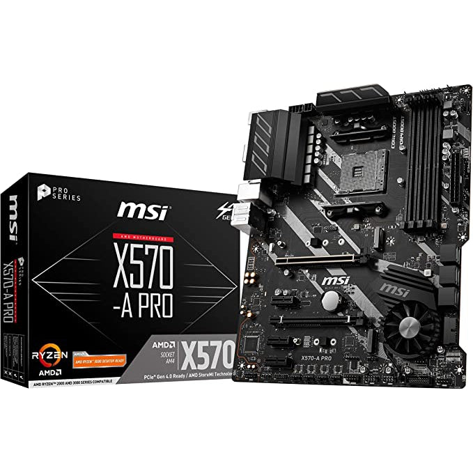 MSI Motherboard X570-A Pro - Refurbished Good