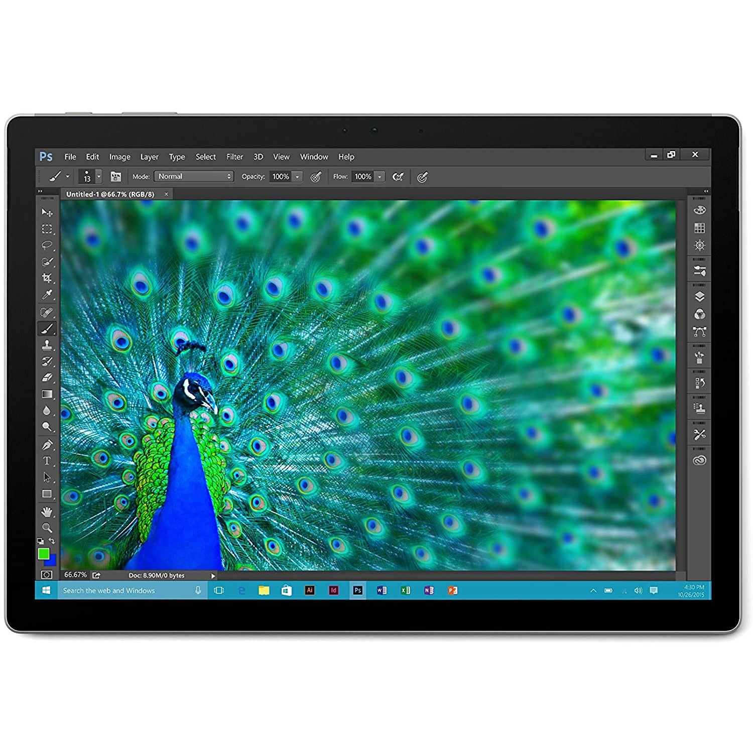 Microsoft Surface Book 13.5", Intel Core i7, 8GB RAM, 256GB, Win 10 - Silver