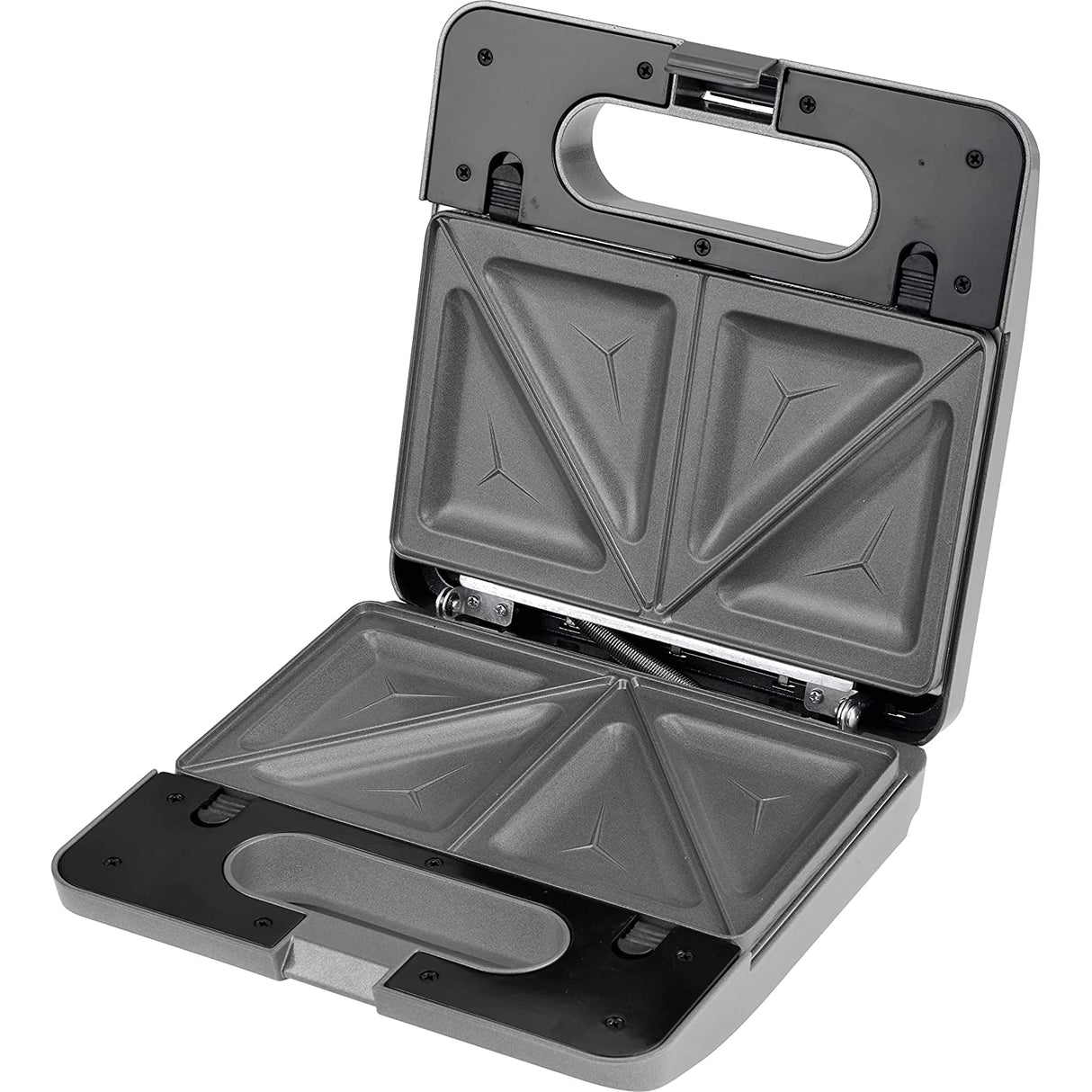 Zanussi ZSM-9786 3-in-1 Snack Maker - Silver & Black