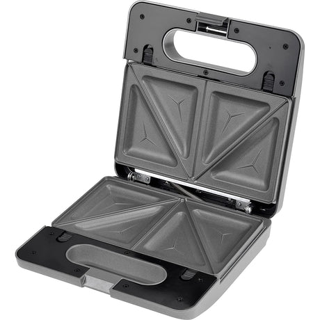 Zanussi ZSM-9786 3-in-1 Snack Maker - Silver & Black