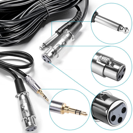 Neewer 14.17 inches/36 centimeters Uni-Directional Mono Microphone for Camcorder and DSLR Camera