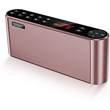 Antimi Bluetooth Portable Speaker - Rose Gold