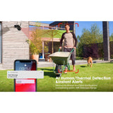 Kamtron ZS-GX6S Security CCTV IP Battery Powered Wireless Camera Indoor Outdoor - Black