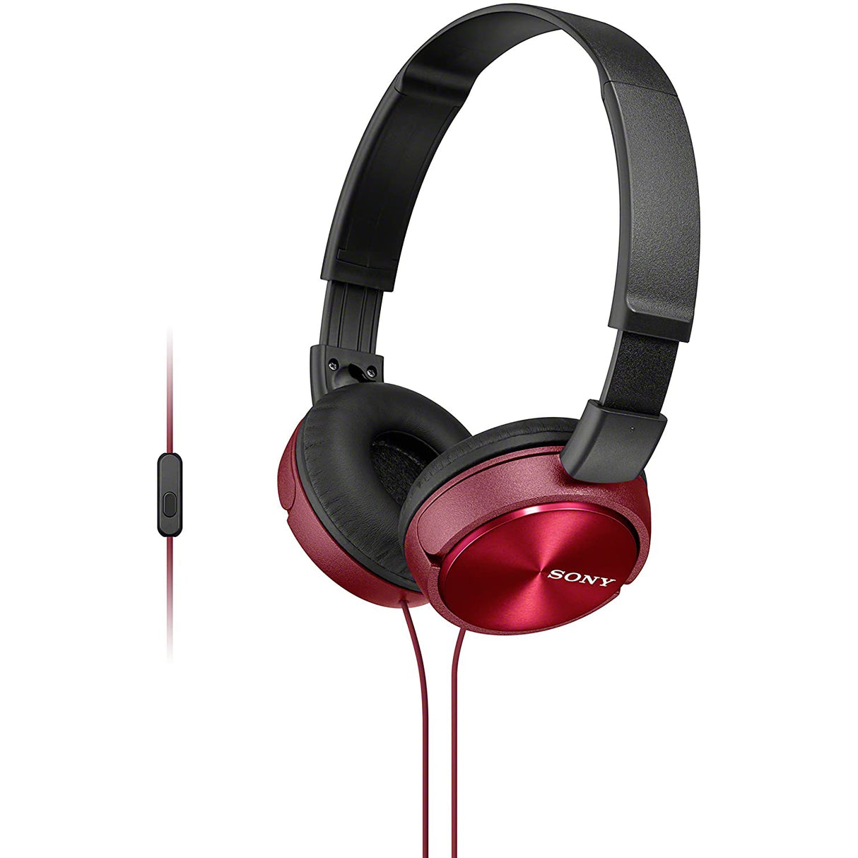Sony MDR-ZX310AP Foldable Wired Headphones with Smartphone Mic and Control