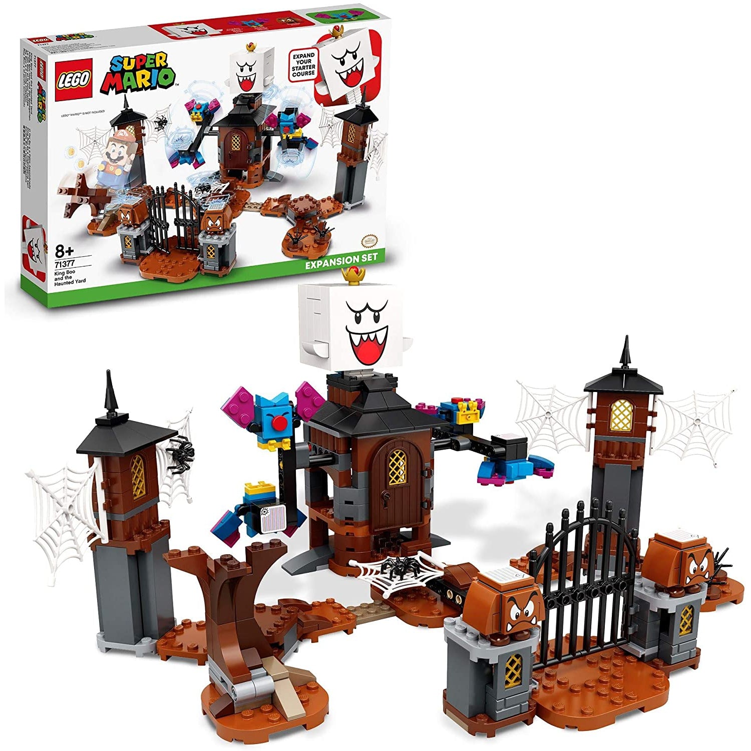 LEGO 71377 King Boo and the Haunted Yard Expansion Set